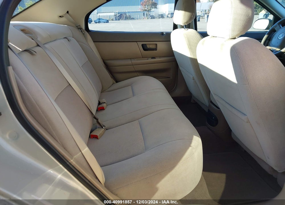 2005 MERCURY SABLE GS VIN: 1MEFM50U15A608480