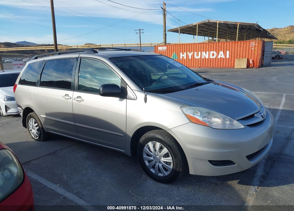 2008 TOYOTA SIENNA CE VIN: 5TDZK23CX8S217633