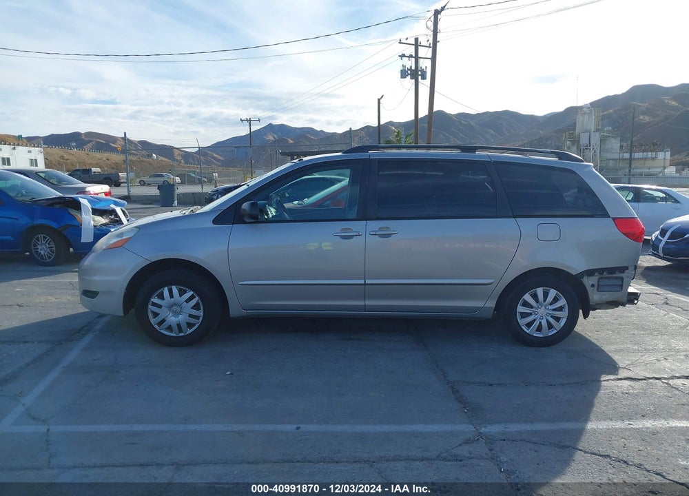 2008 TOYOTA SIENNA CE VIN: 5TDZK23CX8S217633