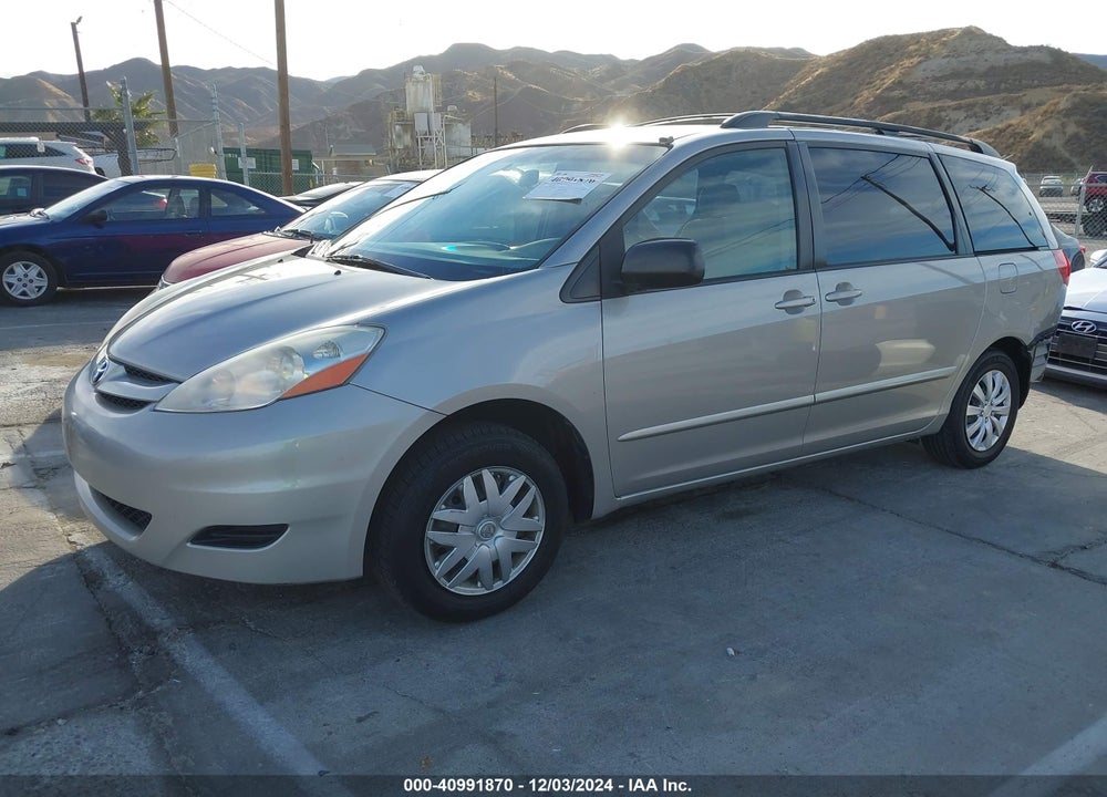 2008 TOYOTA SIENNA CE VIN: 5TDZK23CX8S217633