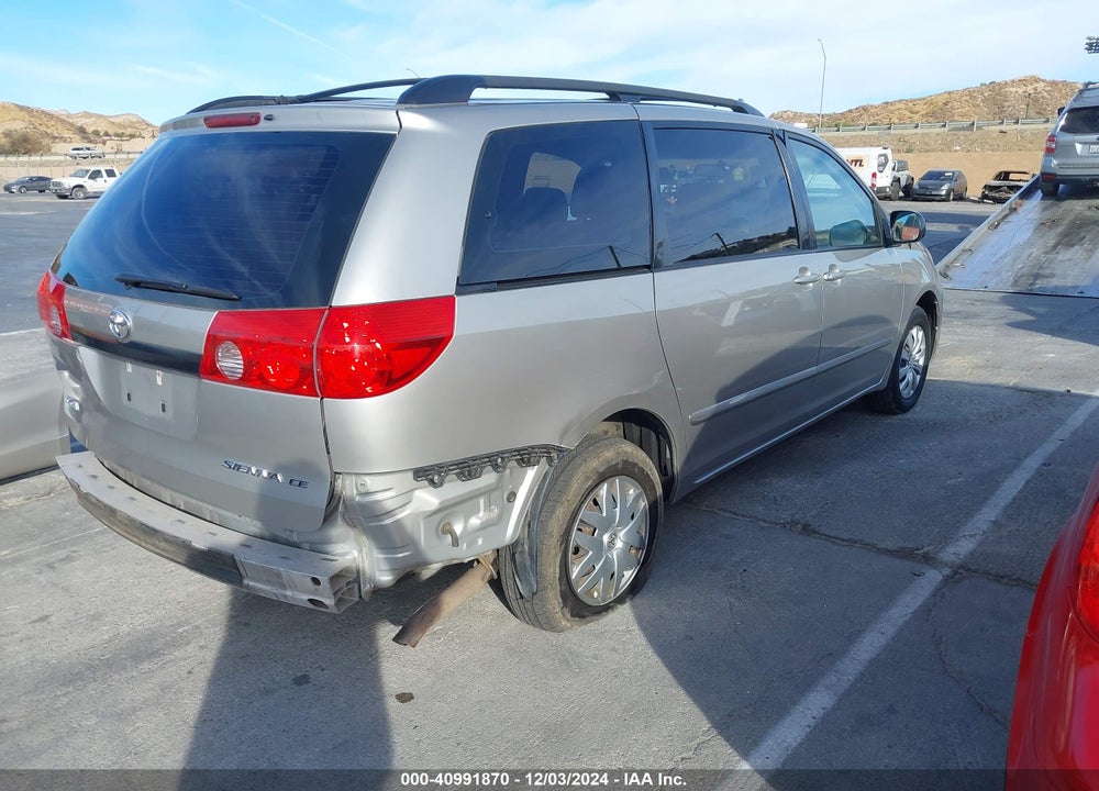 2008 TOYOTA SIENNA CE VIN: 5TDZK23CX8S217633