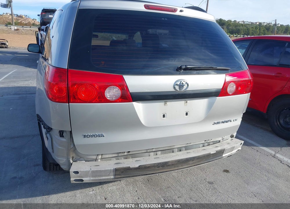 2008 TOYOTA SIENNA CE VIN: 5TDZK23CX8S217633
