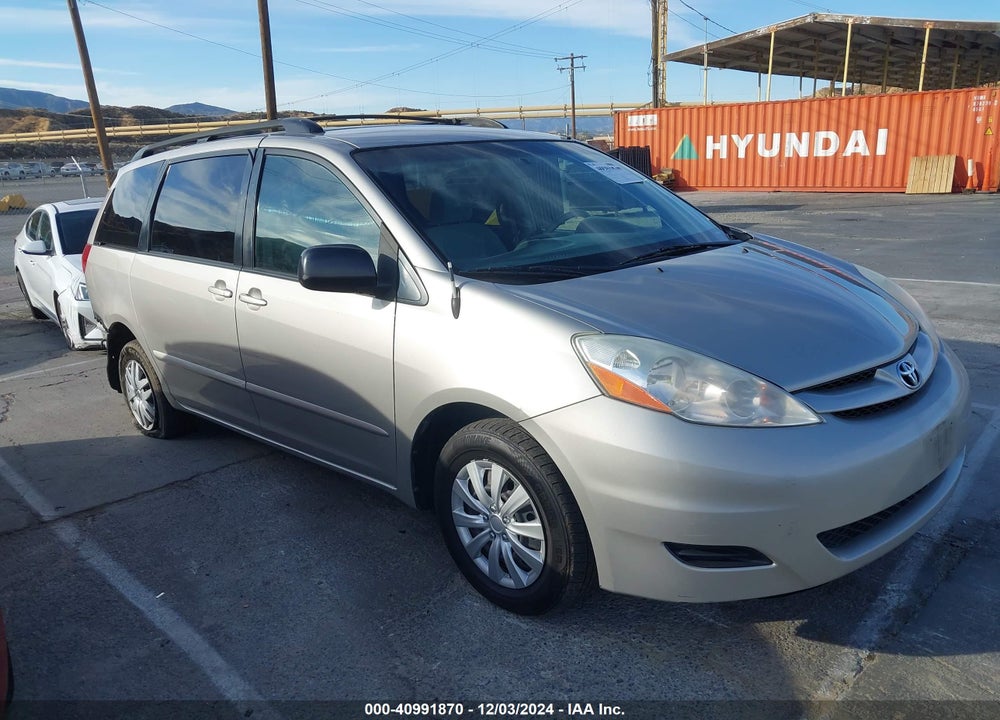 2008 TOYOTA SIENNA CE VIN: 5TDZK23CX8S217633