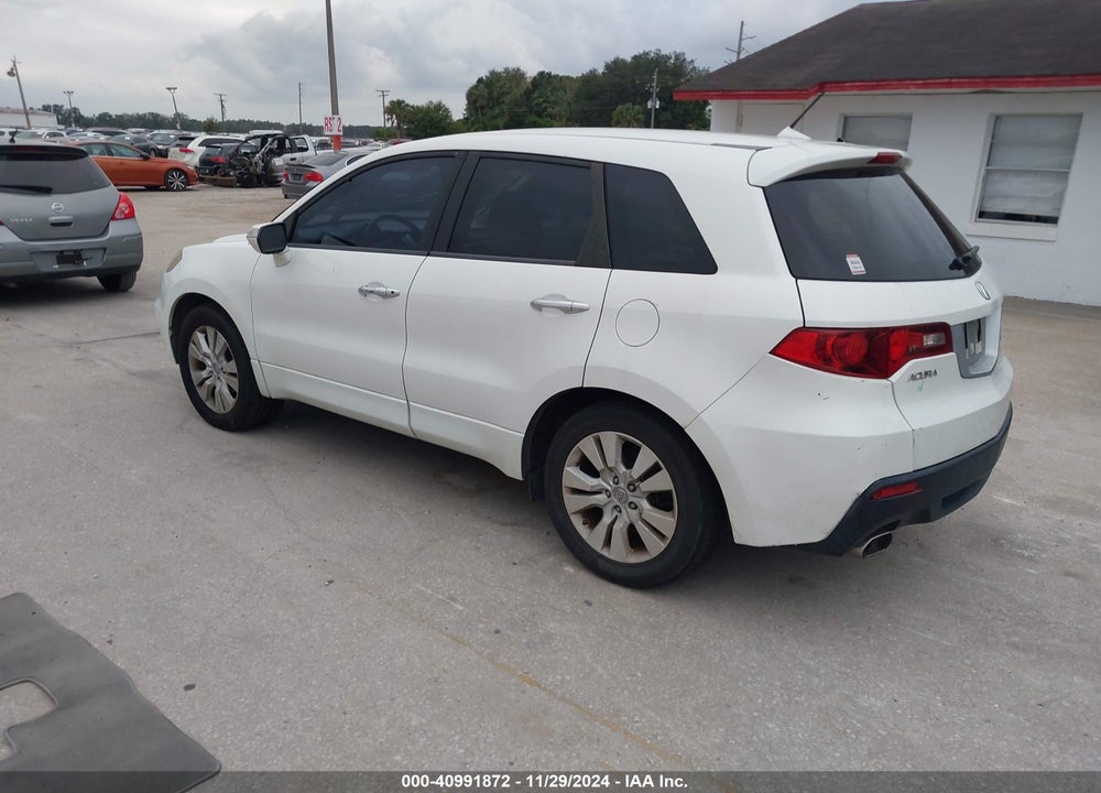 2011 ACURA RDX VIN: 5J8TB2H27BA006854