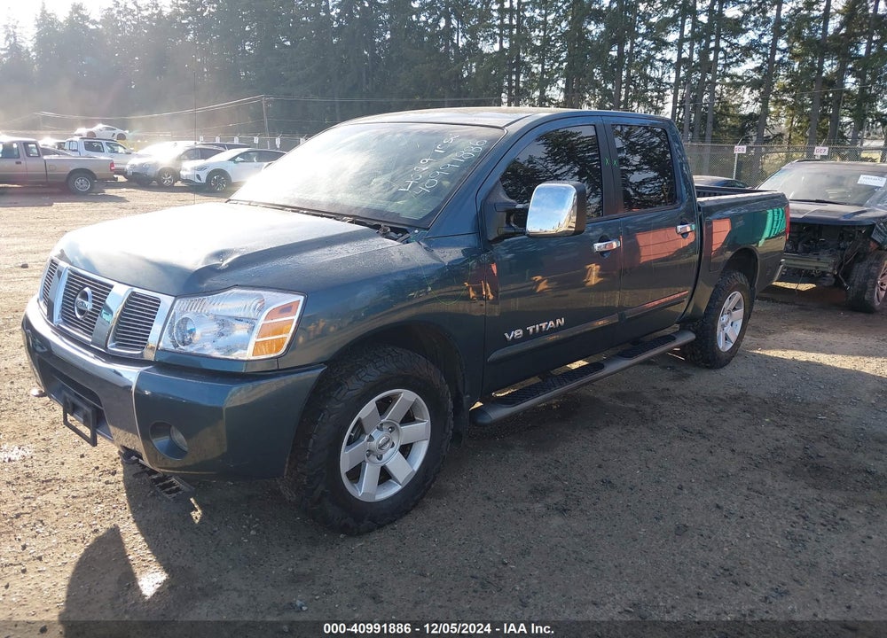 2005 NISSAN TITAN XE VIN: 1N6AA07B85N553561