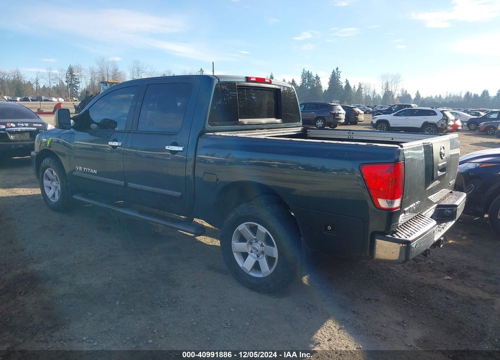 2005 NISSAN TITAN XE VIN: 1N6AA07B85N553561