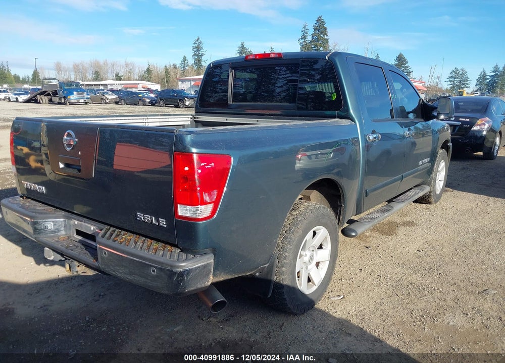 2005 NISSAN TITAN XE VIN: 1N6AA07B85N553561