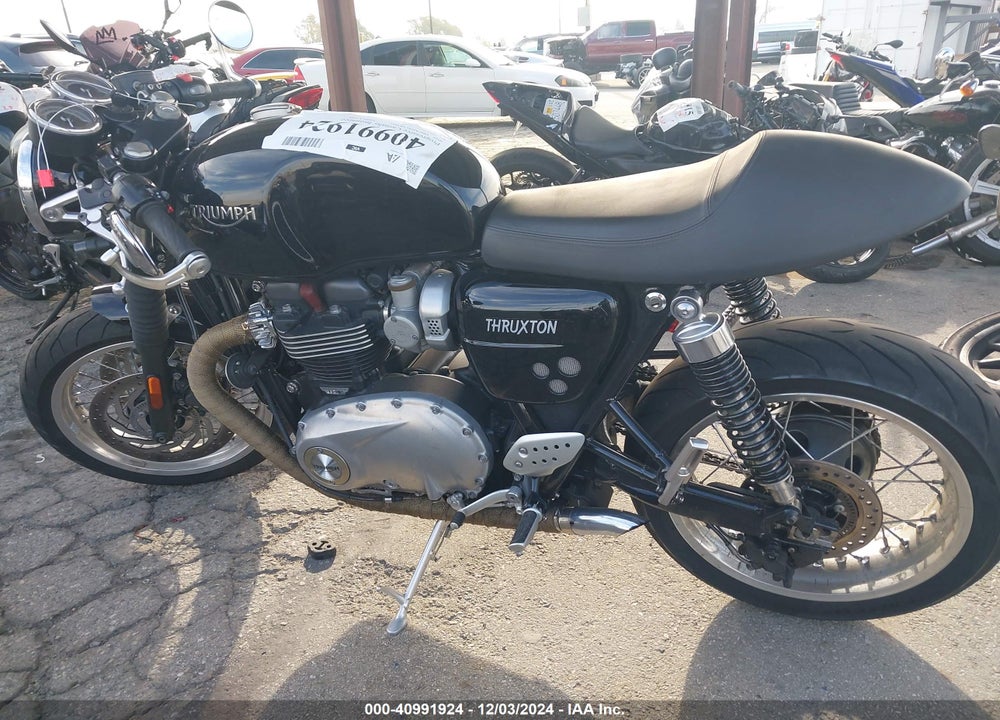 2016 TRIUMPH MOTORCYCLE THRUXTON 1200 VIN: SMTD20HF4GT761175