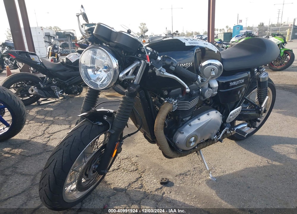 2016 TRIUMPH MOTORCYCLE THRUXTON 1200 VIN: SMTD20HF4GT761175