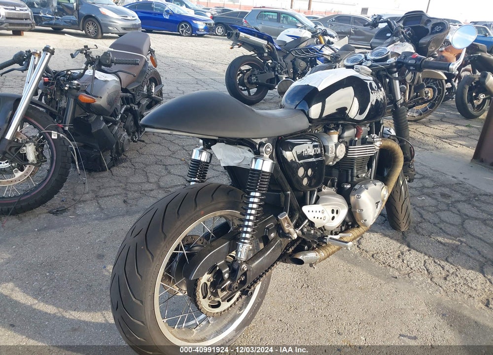 2016 TRIUMPH MOTORCYCLE THRUXTON 1200 VIN: SMTD20HF4GT761175