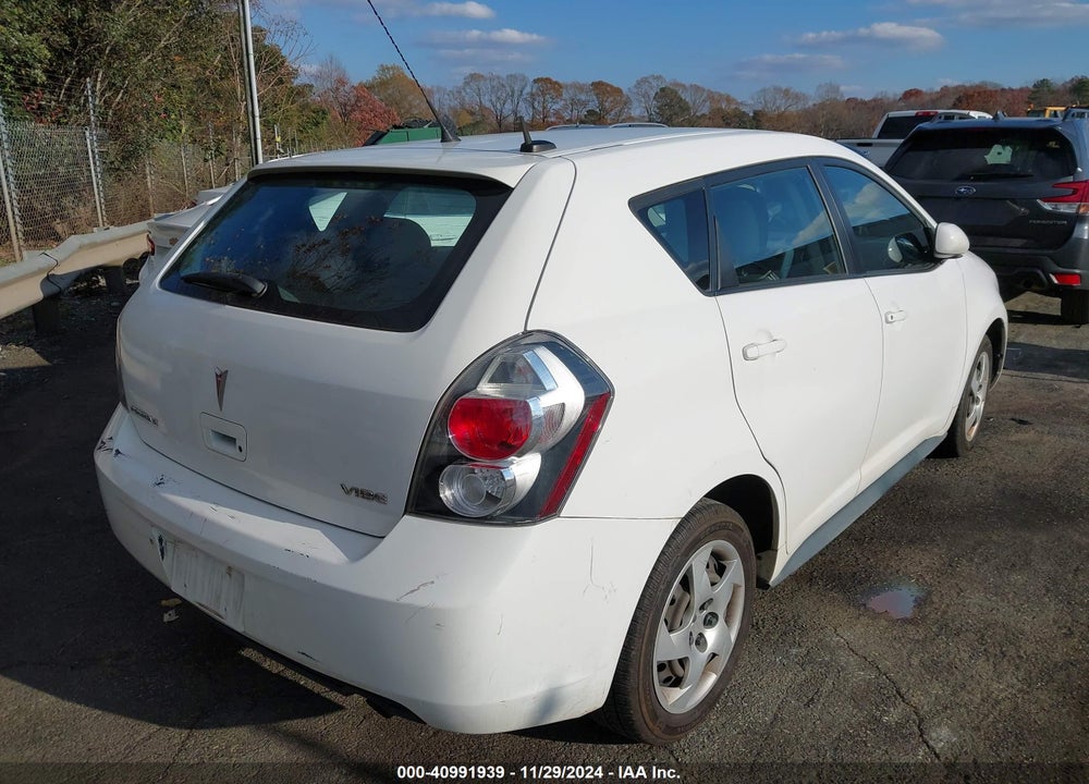 2010 PONTIAC VIBE VIN: 5Y2SP6E88AZ403193