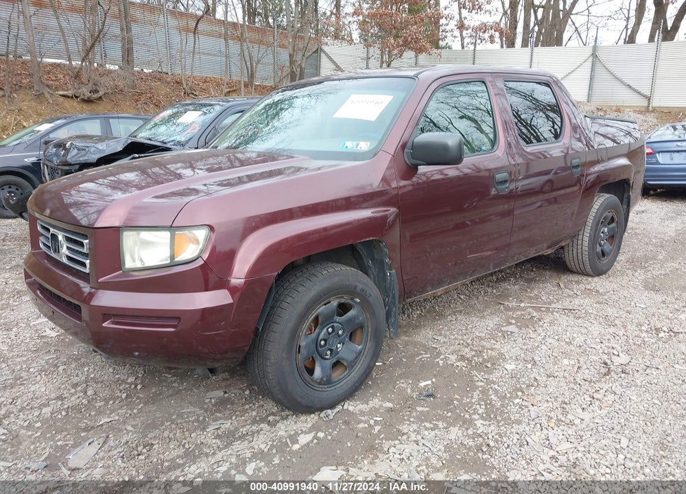 2008 HONDA RIDGELINE RT VIN: 2HJYK16248H526145