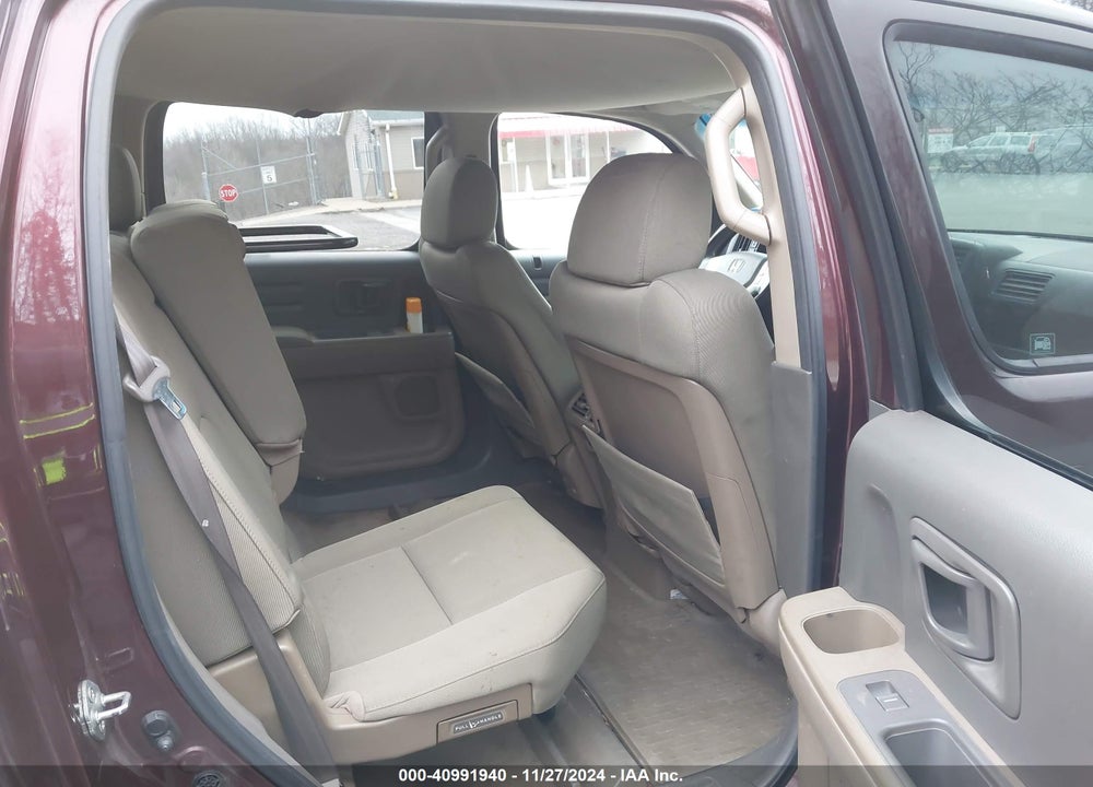 2008 HONDA RIDGELINE RT VIN: 2HJYK16248H526145