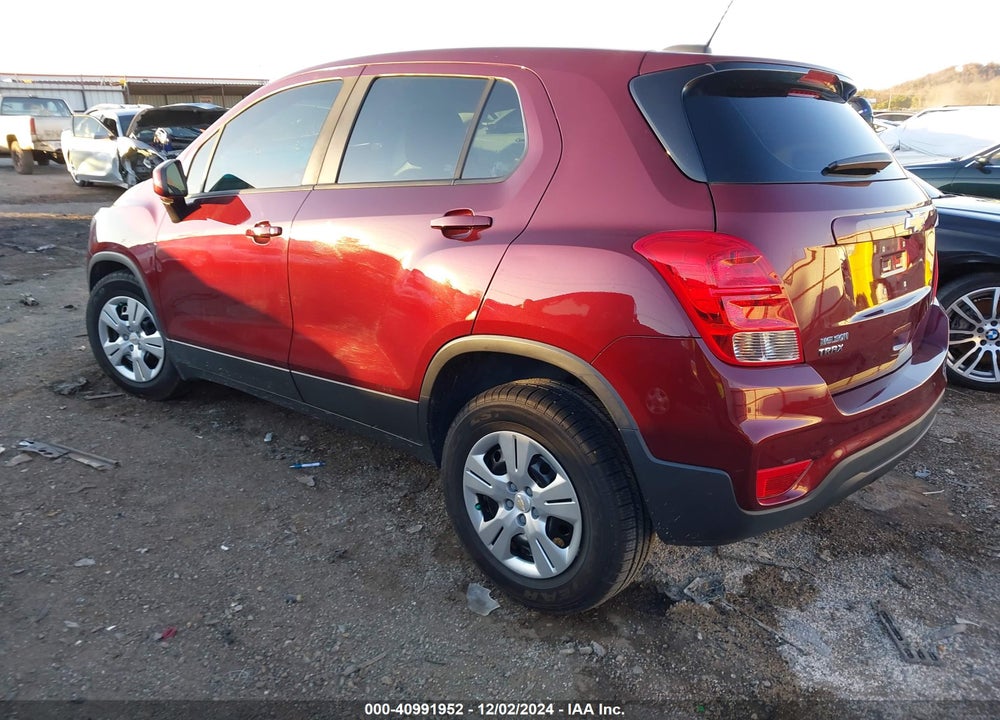 2017 CHEVROLET TRAX LS VIN: 3GNCJKSB6HL198660