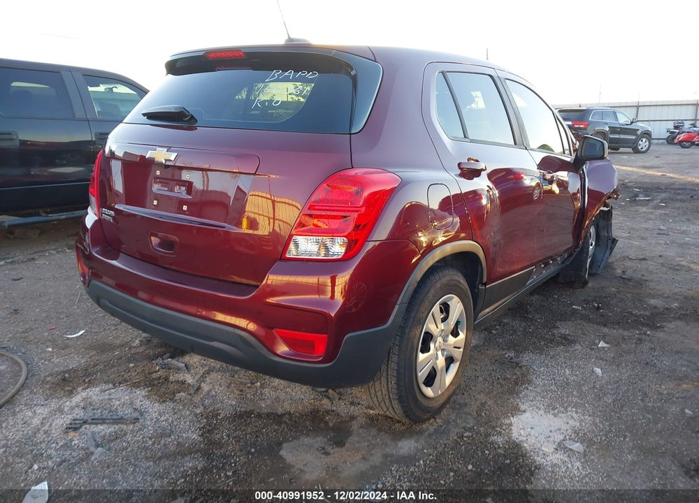 2017 CHEVROLET TRAX LS VIN: 3GNCJKSB6HL198660
