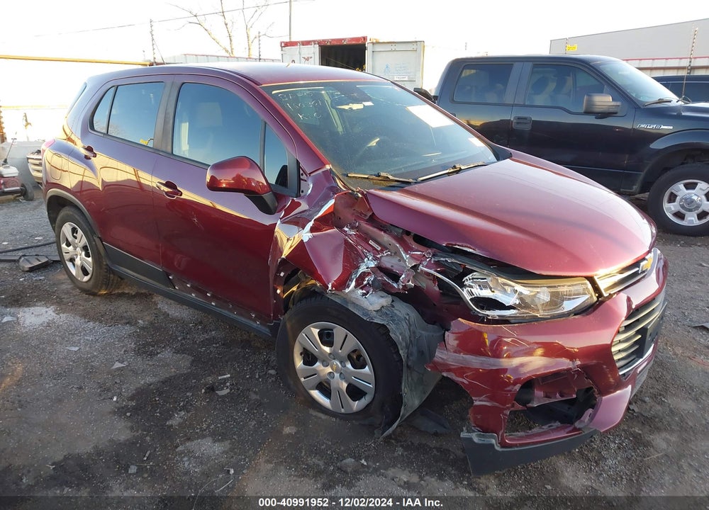 2017 CHEVROLET TRAX LS VIN: 3GNCJKSB6HL198660