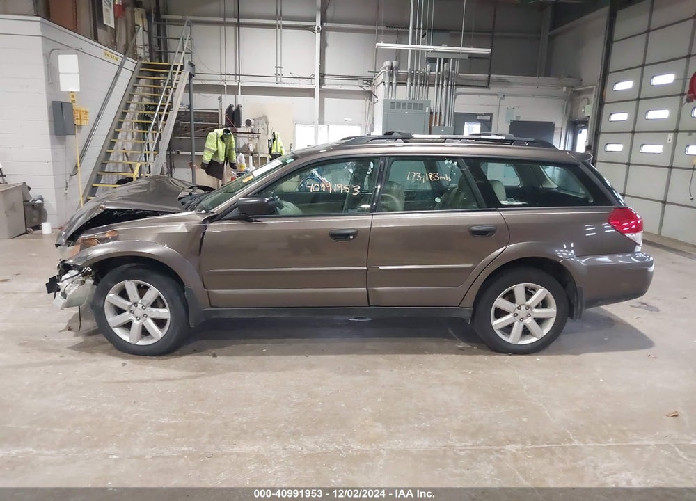 2008 SUBARU OUTBACK 2.5I/2.5I L.L. BEAN EDITION VIN: 4S4BP61C587355647