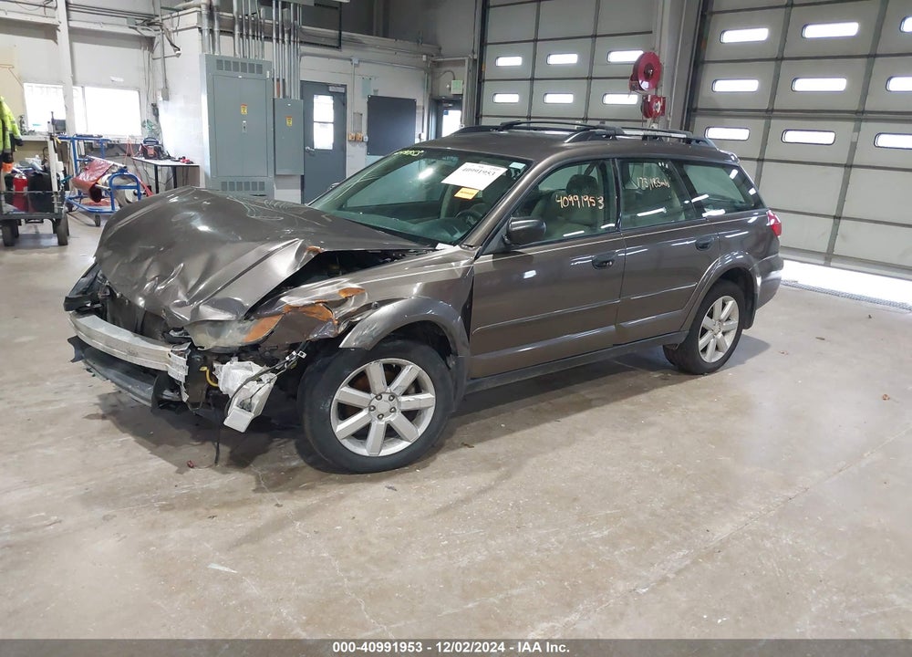 2008 SUBARU OUTBACK 2.5I/2.5I L.L. BEAN EDITION VIN: 4S4BP61C587355647