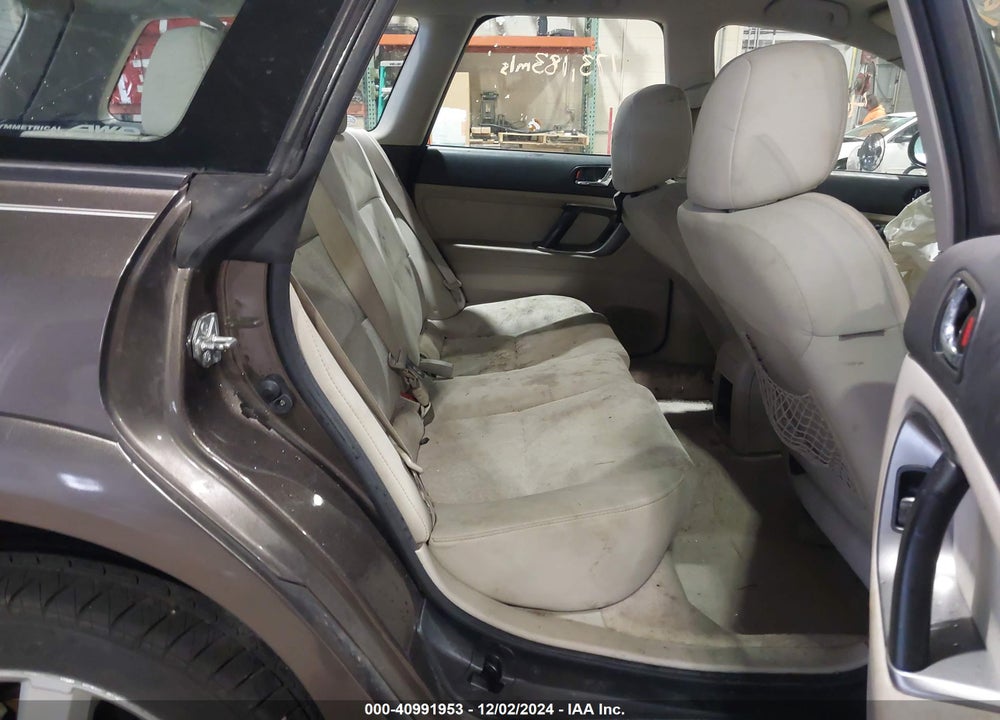 2008 SUBARU OUTBACK 2.5I/2.5I L.L. BEAN EDITION VIN: 4S4BP61C587355647