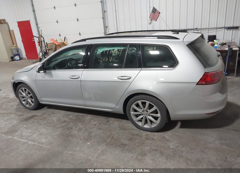 2016 VOLKSWAGEN GOLF SPORTWAGEN TSI SE 4-DOOR VIN: 3VWC17AU3GM503451