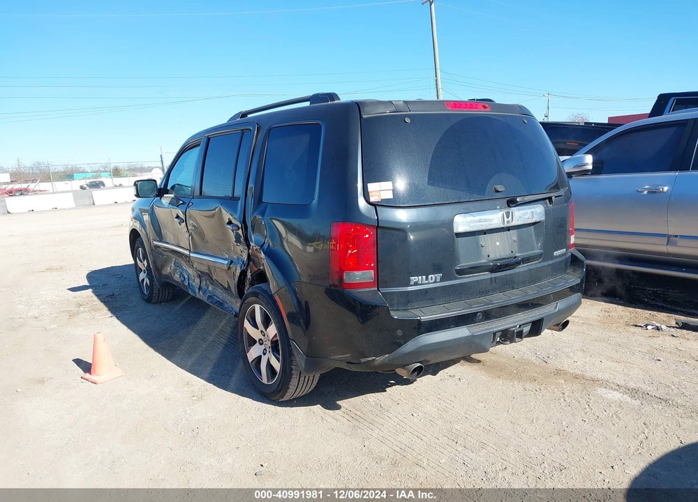 2012 HONDA PILOT TOURING VIN: 5FNYF3H94CB030761