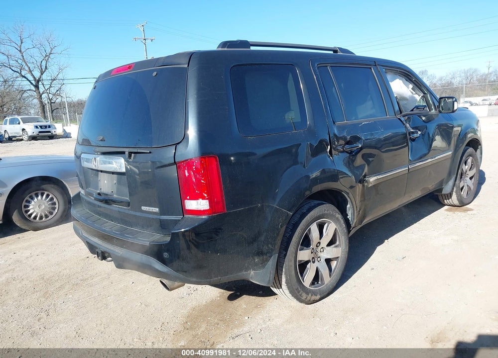 2012 HONDA PILOT TOURING VIN: 5FNYF3H94CB030761