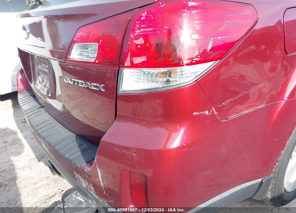 2012 SUBARU OUTBACK 2.5I PREMIUM VIN: 4S4BRCGC6C3220323