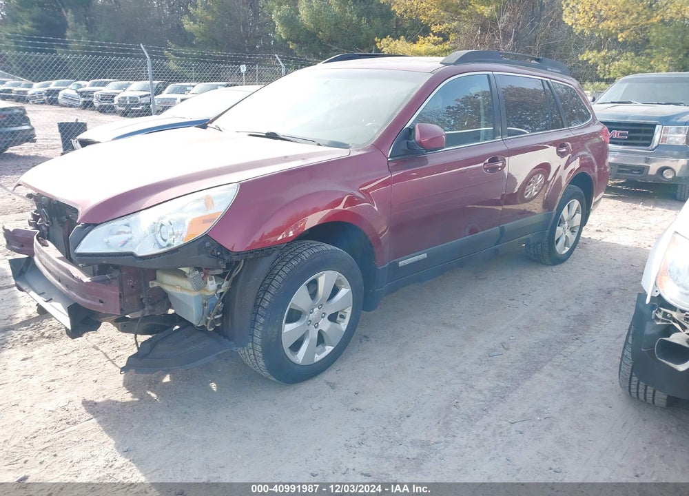 2012 SUBARU OUTBACK 2.5I PREMIUM VIN: 4S4BRCGC6C3220323