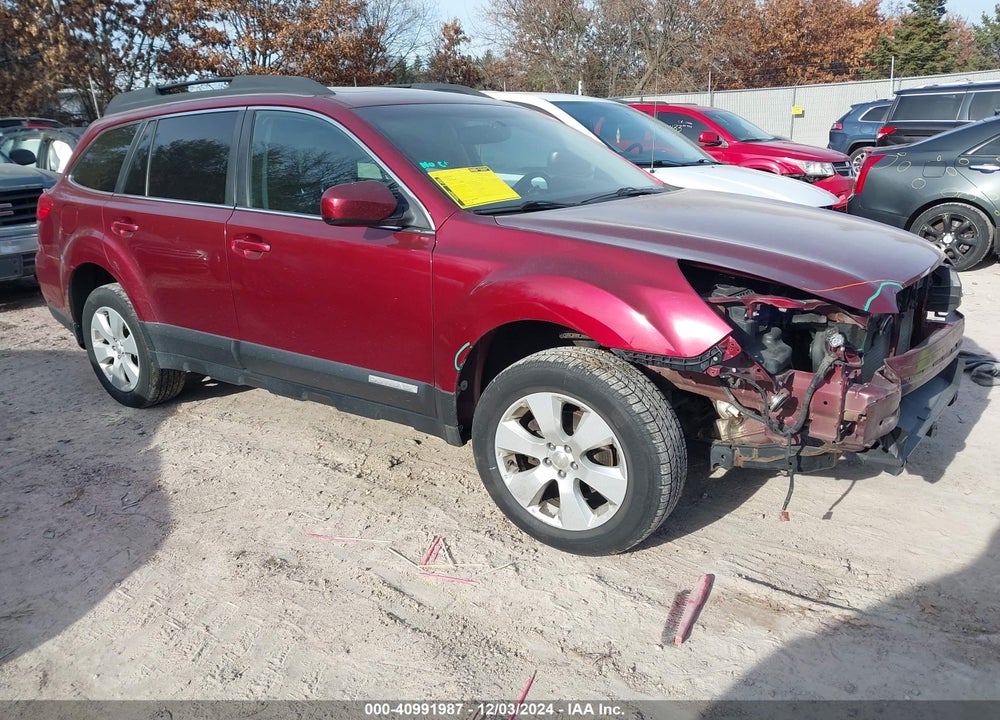 2012 SUBARU OUTBACK 2.5I PREMIUM VIN: 4S4BRCGC6C3220323