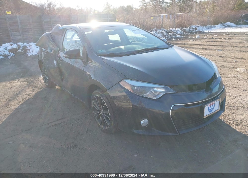 2014 TOYOTA COROLLA S PLUS VIN: 2T1BURHE0EC198660