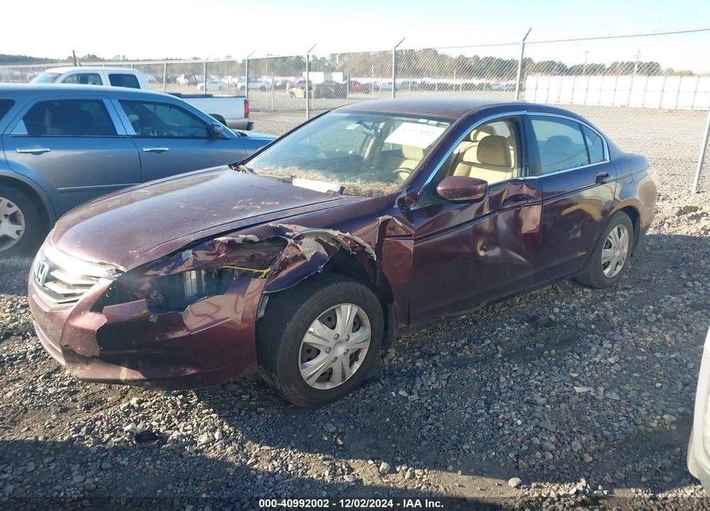 2011 HONDA ACCORD 2.4 LX VIN: 1HGCP2F33BA071200
