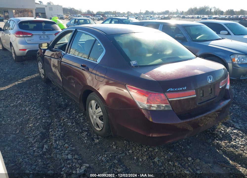 2011 HONDA ACCORD 2.4 LX VIN: 1HGCP2F33BA071200