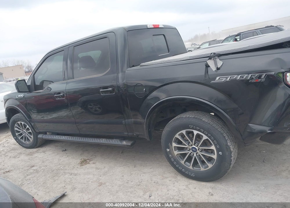 2018 FORD F-150 XLT VIN: 1FTEW1EP3JFC70502