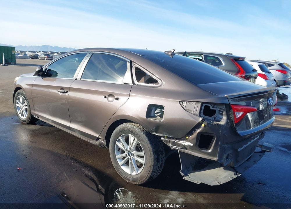 2016 HYUNDAI SONATA SE VIN: 5NPE24AF7GH410348