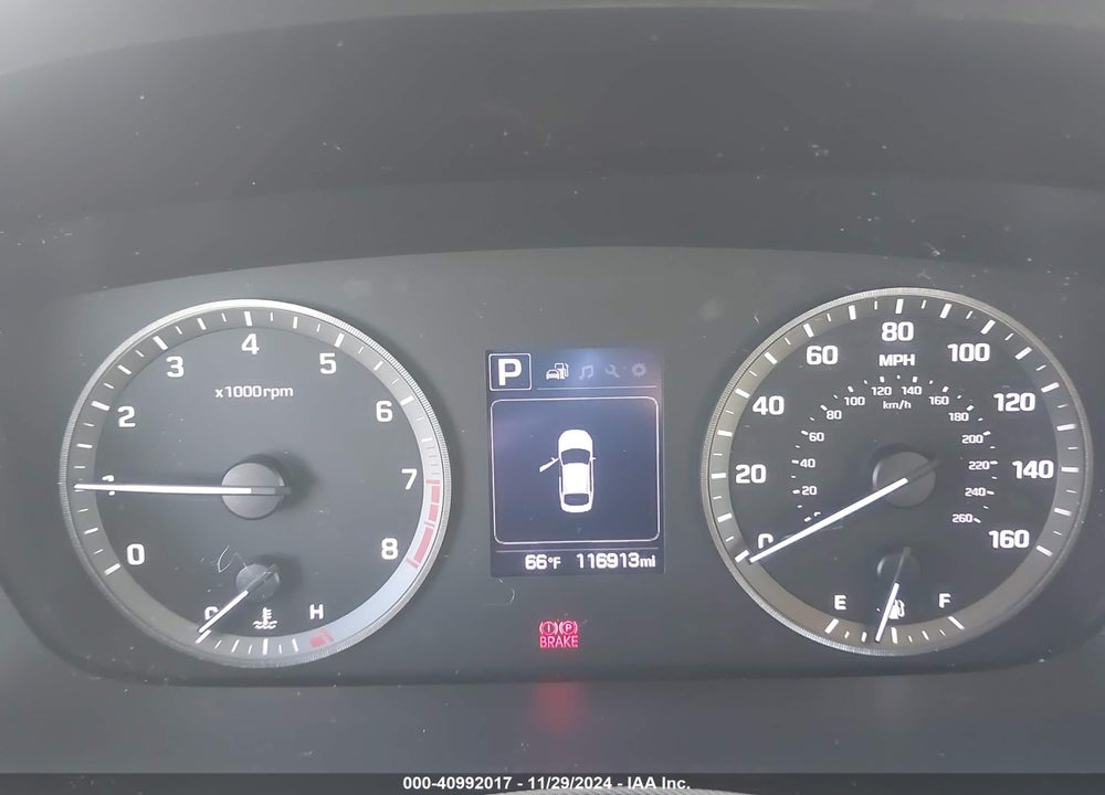2016 HYUNDAI SONATA SE VIN: 5NPE24AF7GH410348