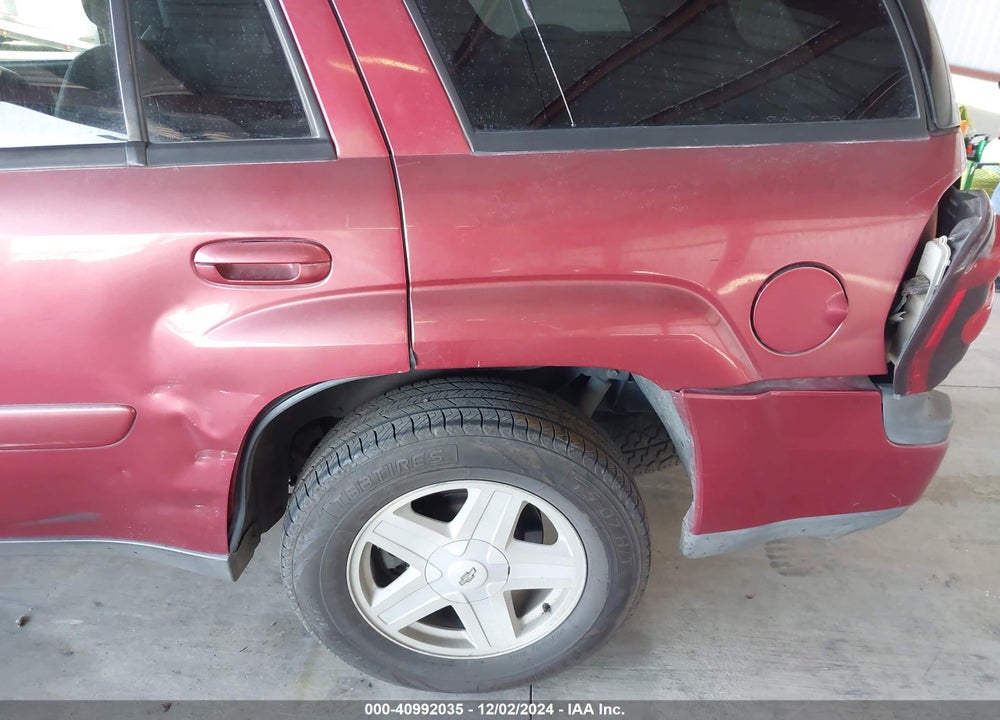 2002 CHEVROLET TRAILBLAZER LTZ VIN: 1GNDT13S522397070
