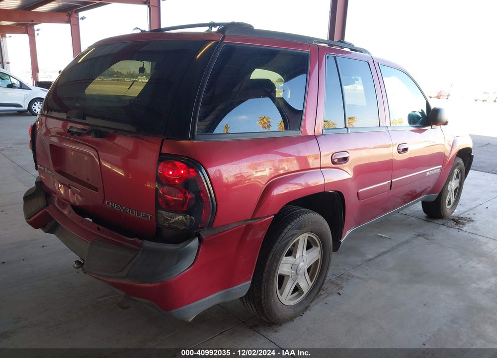 2002 CHEVROLET TRAILBLAZER LTZ VIN: 1GNDT13S522397070