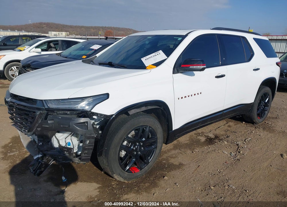 2022 CHEVROLET TRAVERSE FWD PREMIER VIN: 1GNERKKW8NJ135938