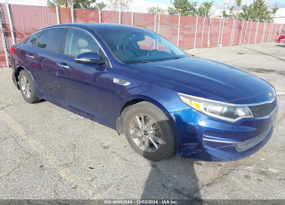 2016 KIA OPTIMA LX TURBO VIN: 5XXGT4L10GG087053