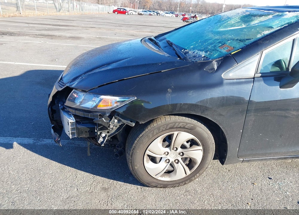 2013 HONDA CIVIC LX VIN: 2HGFG3B58DH527349