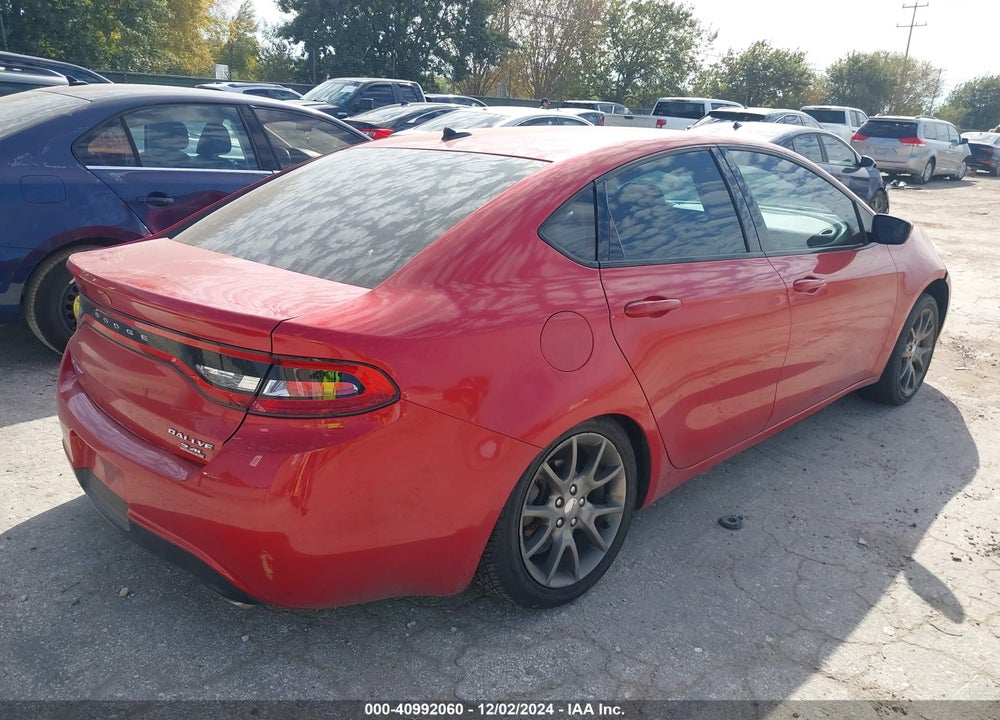 2014 DODGE DART SXT VIN: 1C3CDFBB2ED868931