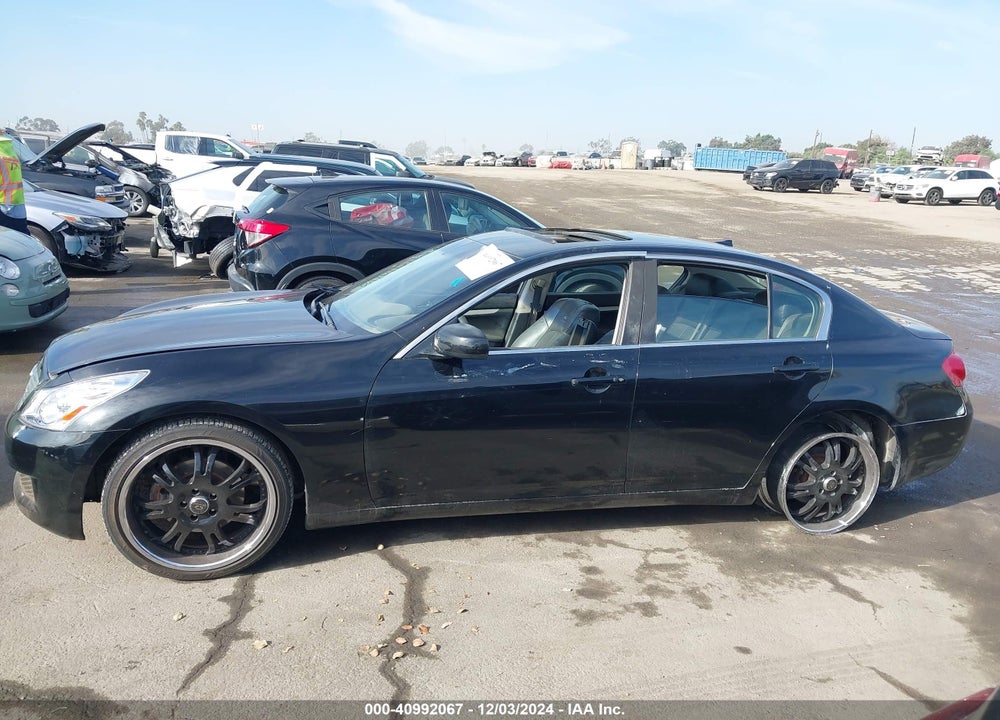 2008 INFINITI G35 JOURNEY VIN: JNKBV61E18M202419