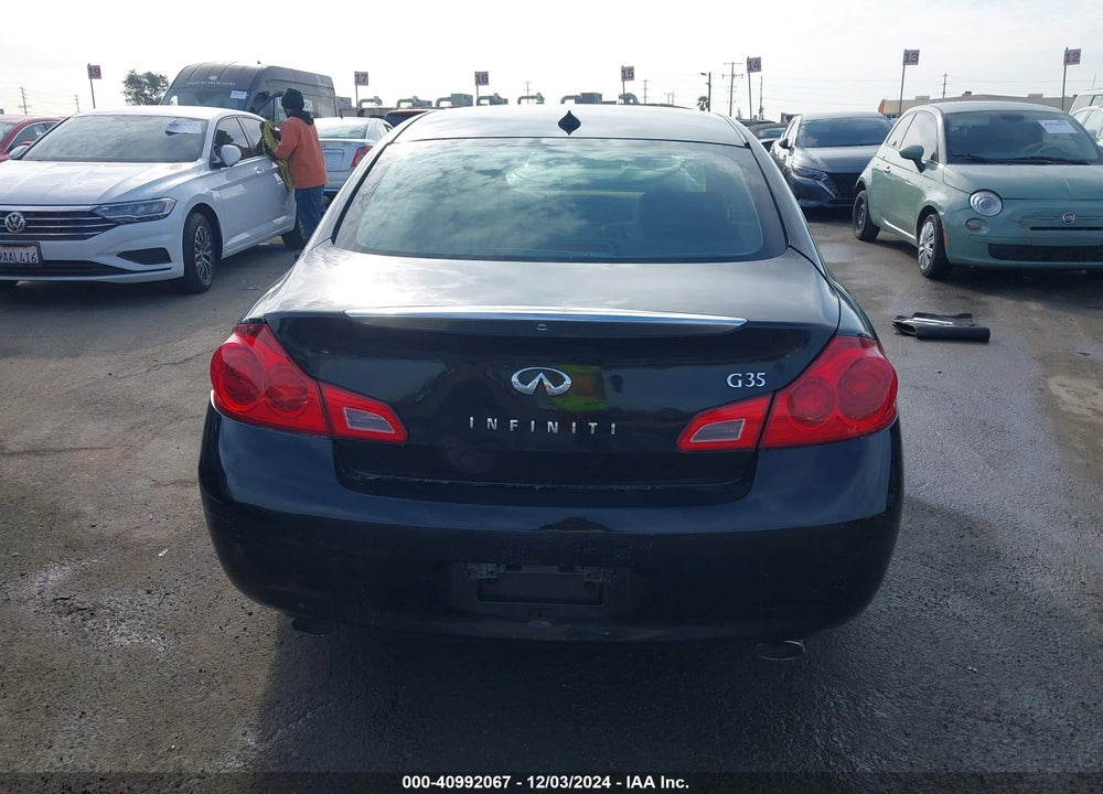 2008 INFINITI G35 JOURNEY VIN: JNKBV61E18M202419