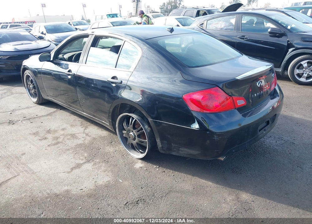 2008 INFINITI G35 JOURNEY VIN: JNKBV61E18M202419