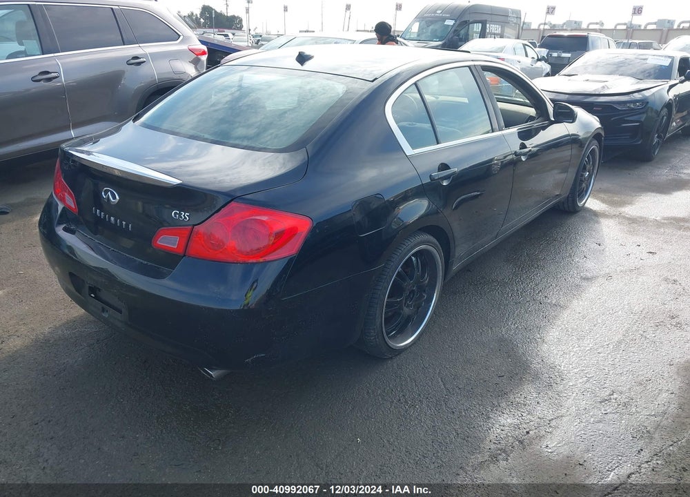 2008 INFINITI G35 JOURNEY VIN: JNKBV61E18M202419
