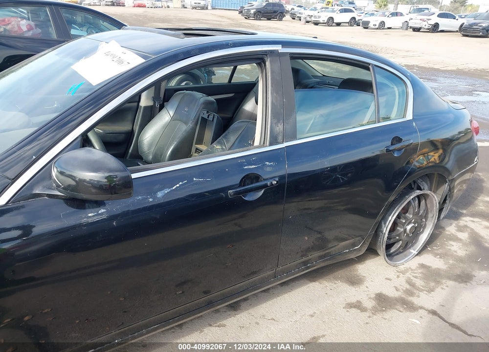 2008 INFINITI G35 JOURNEY VIN: JNKBV61E18M202419