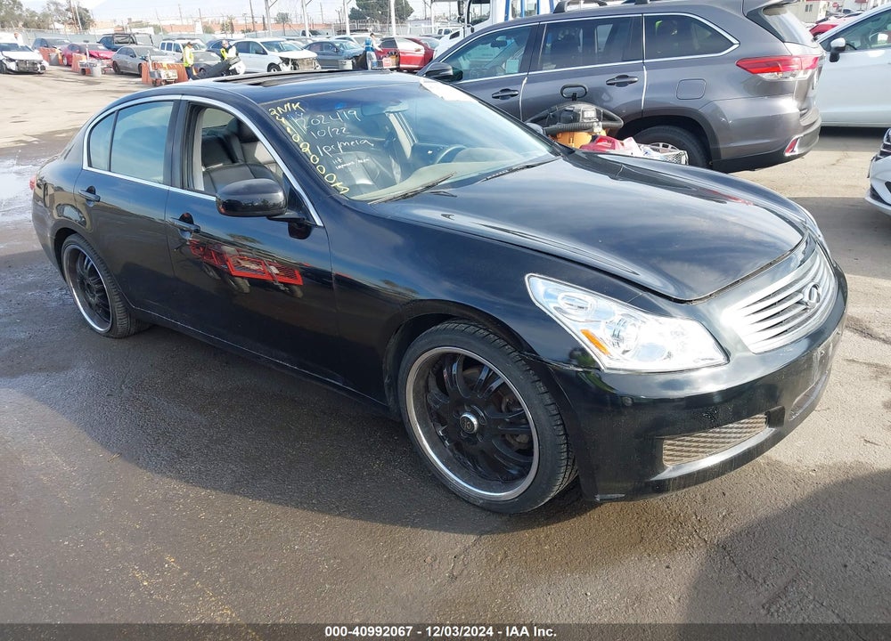 2008 INFINITI G35 JOURNEY VIN: JNKBV61E18M202419