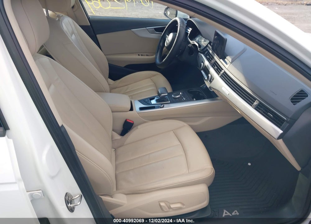 2018 AUDI A4 2.0T PREMIUM/2.0T TECH PREMIUM VIN: WAUDNAF43JA140877