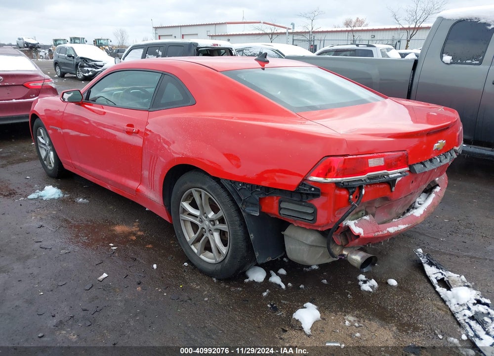 2015 CHEVROLET CAMARO 1LT VIN: 2G1FD1E31F9105449