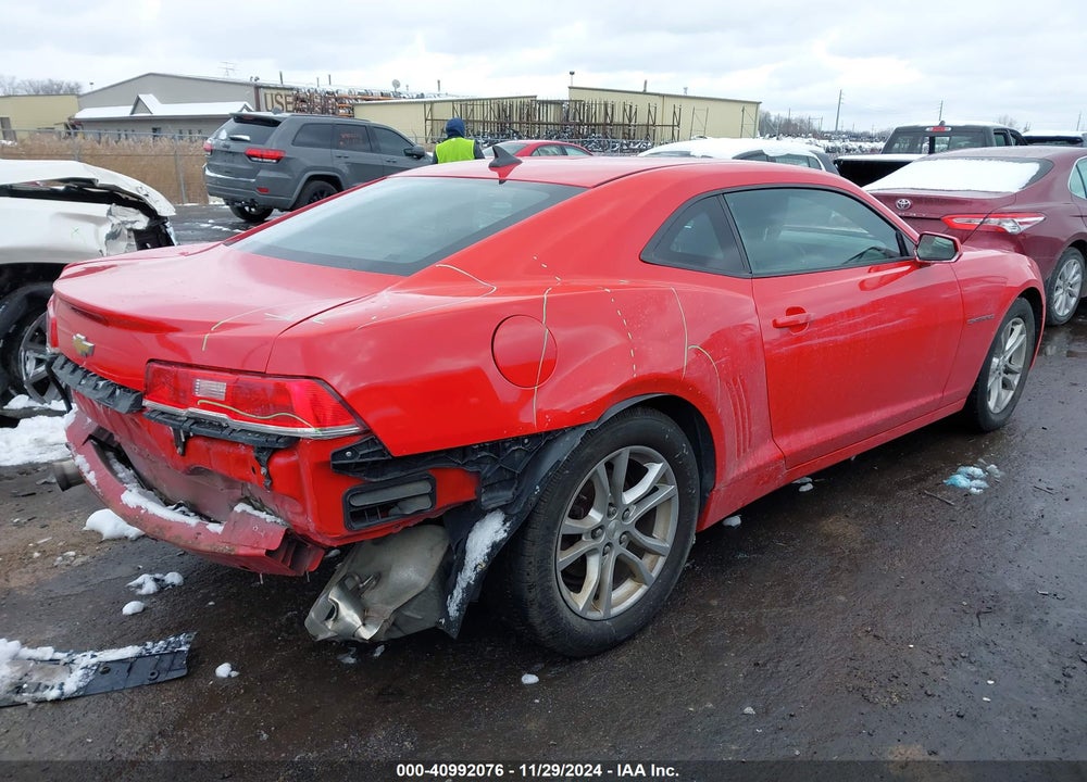 2015 CHEVROLET CAMARO 1LT VIN: 2G1FD1E31F9105449